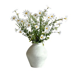 White Daisy Vase 43cm