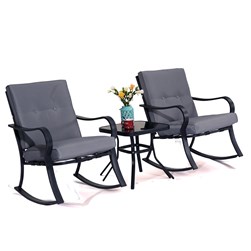 Rocker Chair Set & Table Rocker Chair Set & Table