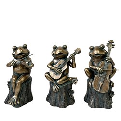 Musical Frogs 22cm 3 Assorted