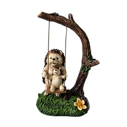 Hedgehog On Swing 22cm Hedgehog On Swing 22cm