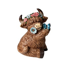 Highland Cow Butterfly 30cm