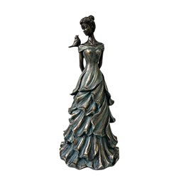 Lady with Bird 43cm