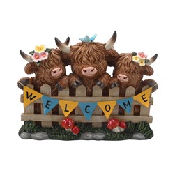 Highland Cow Friends 17cm