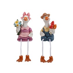 Duck Shelf Sitter 10cm 2 Assorted