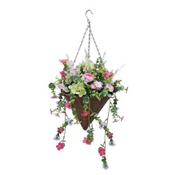 Daisy Cone Hanging Basket 40cm