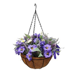 Pansies Hanging Basket 60cm