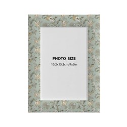 Sage Floral Photo Frame 4x6
