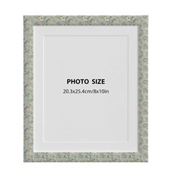 Sage Floral Photo Frame 8x10