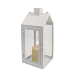 LED House Lantern White 32cm LED House Lantern White 32cm