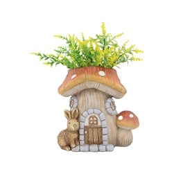 Mushroom & Rabbit Planter 24cm Mushroom & Rabbit Planter 24cm
