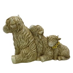 Highland Cow Family 20cm