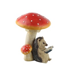 Hedgehog & Mushroom 24cm