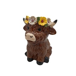 Floral Highland Planter 19cm