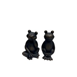Garden Frogs 40 x 44cm 2 Assorted