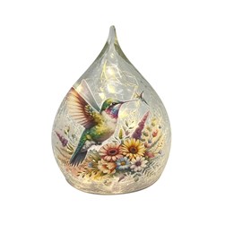 LED Teardrop Humming Bird 12cm