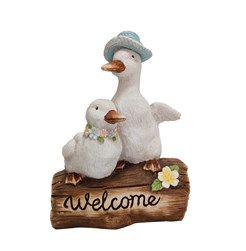 Welcome Duck 16 x 21cm