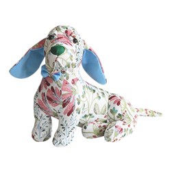 Woven Tapestry Dog Doorstop