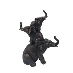 Acrobatic Elephants 27cm