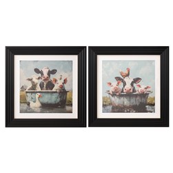 Farmyard Friends Art 40cm 2 Assorted