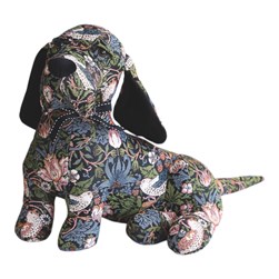 Black Tapestry Dog Doorstop 34cm Black Tapestry Dog Doorstop 34cm