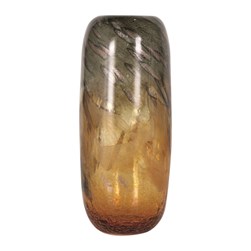 Amber Lustre Cylinder Vase 34cm Amber Lustre Cylinder Vase 34cm