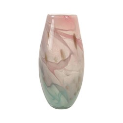 Aqua Glass Vase 31.5cm Aqua Glass Vase 31.5cm