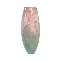 Aqua Glass Vase 42cm Aqua Glass Vase 42cm