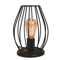 Black Cage Table Lamp 26.5cm Black Cage Table Lamp 26.5cm
