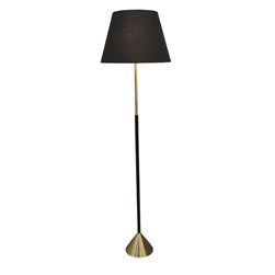 Black & Gold Floor Lamp 152cm Black & Gold Floor Lamp 152cm