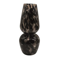 Black Mottle Vase 34cm Black Mottle Vase 34cm