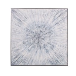 Blue Glitter Abstract Canvas 76x76cm Blue Glitter Abstract Canvas 76x76cm