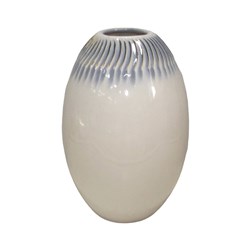 Blue & White Bee Hive Vase 27cm Blue & White Bee Hive Vase 27cm