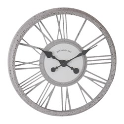 Taupe Wall Clock 45cm Taupe Wall Clock 45cm