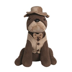 Bull Dog Door Stop Brown 36x21cm Bull Dog Door Stop Brown 36x21cm