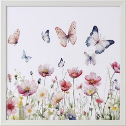Butterfly Crystal Pict 50cm