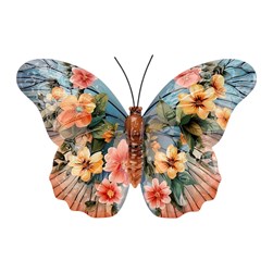 Butterfly Wall Art 24x23cm