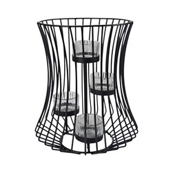 Cage Four Tealight Holder 20 x 24cm
