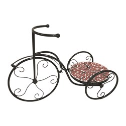 Caprona Bike Plant Stand – Petal Design 54x22cm