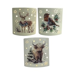 Ceramic Glow Lantern 16cm 3 Assorted Ceramic Glow Lantern 16cm 3 Assorted