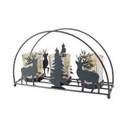 Christmas Arch Tealight Holder 24 x 14cm Christmas Arch Tealight Holder 24 x 14cm