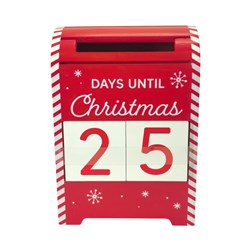 Christmas Countdown Cube 16 x 23cm Christmas Countdown Cube 16 x 23cm