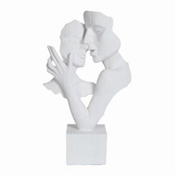 Couple Sculpture White 30x 50cm Couple Sculpture White 30x 50cm