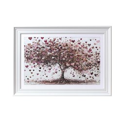 Crystal Art Heart Tree 75x105cm Crystal Art Heart Tree 75x105cm