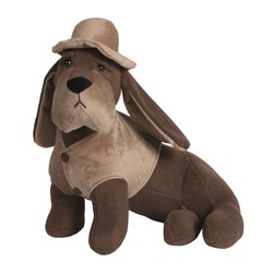 Dachshund Door Stop Brown 37x21cm Dachshund Door Stop Brown 37x21cm