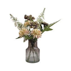 Dahlia and Stocks Flower Vase 48cm Dahlia and Stocks Flower Vase 48cm