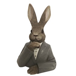 Dapper Rabbit wearing Suit 24cm