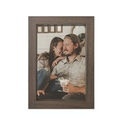 Dark Wood Photo Frame 4x6in Dark Wood Photo Frame 4x6in