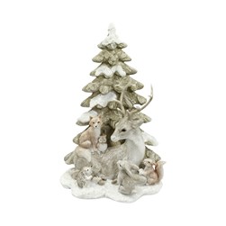 Deer and Tree 14x20cm