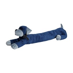 Dog Draught Excluder Blue 76x21cm Dog Draught Excluder Blue 76x21cm