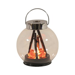 Flame Effect LED Lantern 12cm Flame Effect LED Lantern 12cm